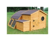 Kurník Scobax Dřevěný kurník OSLO, 1630x1550x860 mm