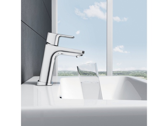 Ravak TD F 014.20BLM Umývadlová batéria 172 mm bez odtokovej armatúry, čierna matná