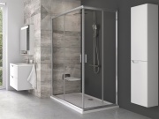 Ravak Sedátko Ovo B II, clear/nerez