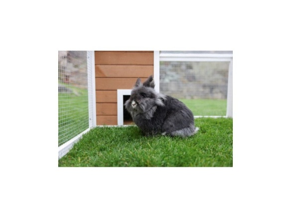 Scobax Výběh pro králíky, s domečkem, 132 x 102 x 59 cm