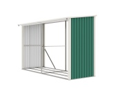 G21 Přístřešek na dřevo  WOH 682 - 302 x 119 cm, zelený