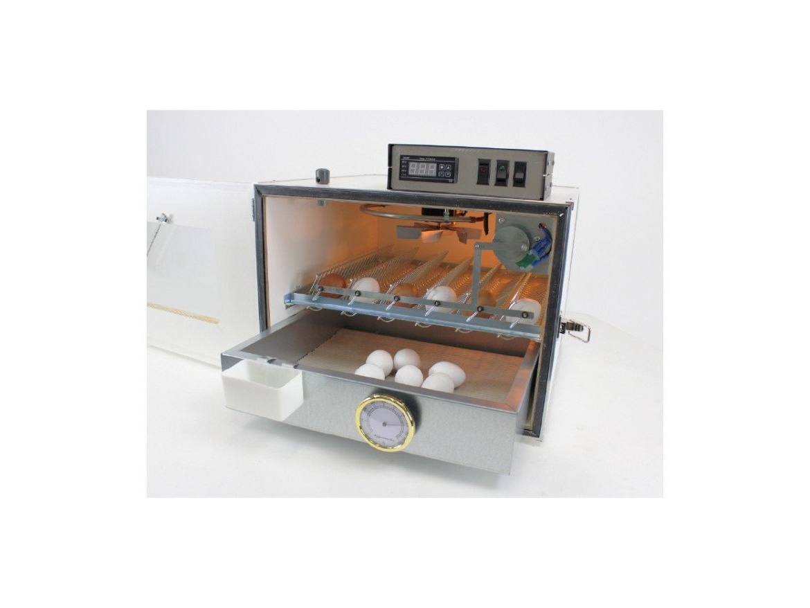 Scobax Profi líheň MS50V - dřevěná, 50 slepičích vajec