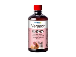 Křepelky –  Scobax IFRAMIX - VERYNAT - Přírodní péče o střeva drůbeže a králíků, 500 ml