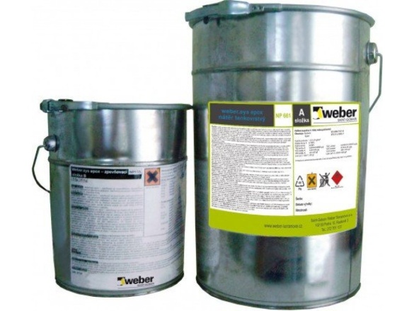Podlahový nátěr Weber Weber.sys epox NT