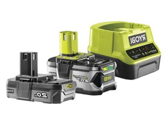 Stavba –  Ryobi Sada akumulátoru s nabíječkou RC18120-242