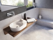 Ravak CR 019.20BL.O1 Umývadlová podomietková batéria vrátane R-boxu, čierna