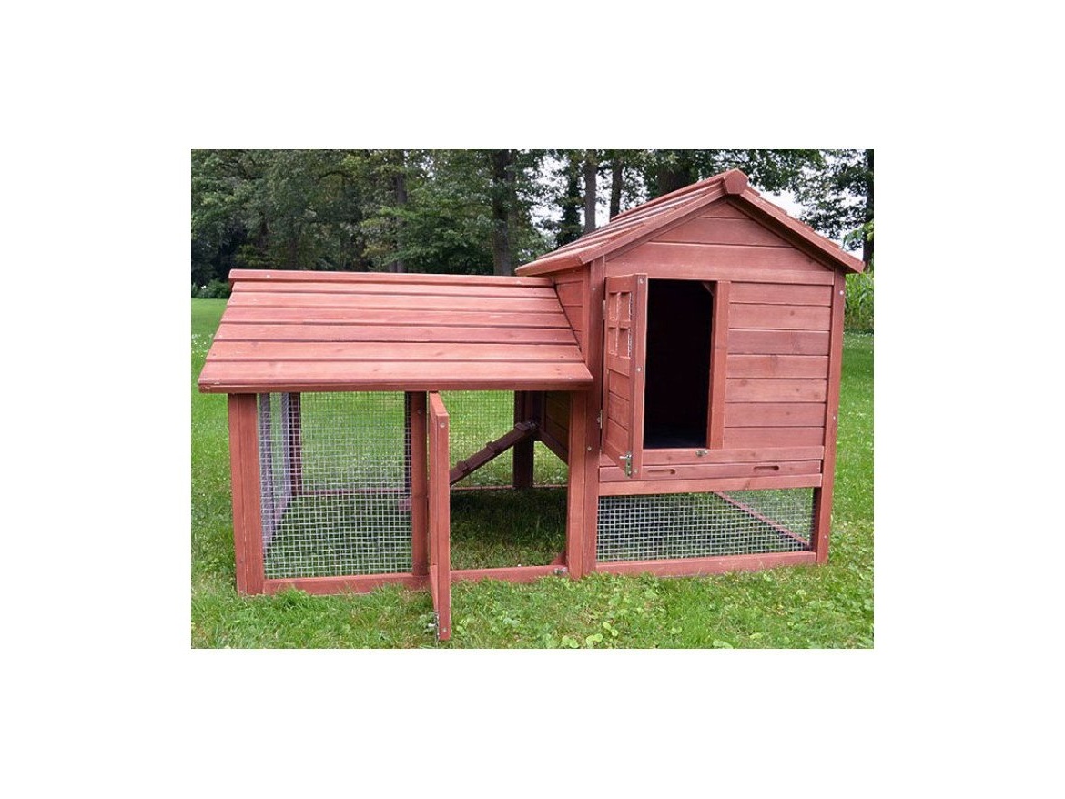 Scobax Dřevěná králíkárna BEROUN, 1560x880x980 mm