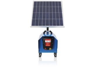 Állattenyésztés –  Scobax PUHU solární set pro elektrický ohradník 8J + panel 60 W