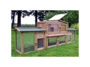 Dřevěná králíkárna Scobax Zigi