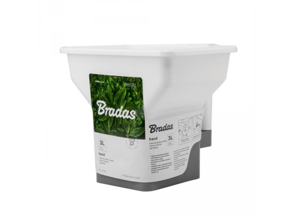 Bradas Ruční rozmetač osiva Bradas WHITE LINE 3 l