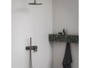 Ravak EL 065.00CR.O2.RB07D.+S Podomietková batéria 2-cestná pre R-box, so sprchovým setom, chróm