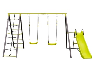 Dětská hřiště –  G21 Zahradní houpačka  Tacoma 1 se skluzavkou