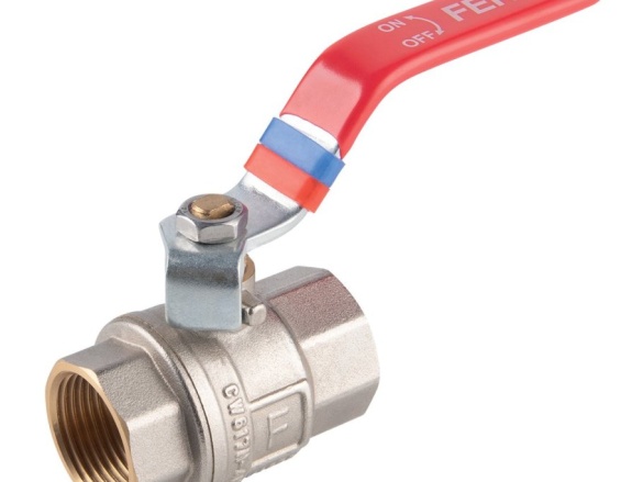 Novaservis Kulový kohout FF 5/4", přímý, páka, voda,  KFP4