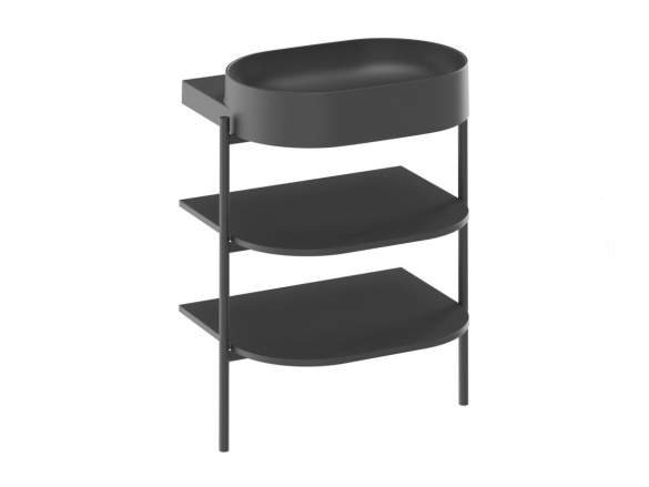 Ravak Konstrukce pod umyvadlo CS Yard 80, Smoke Grey