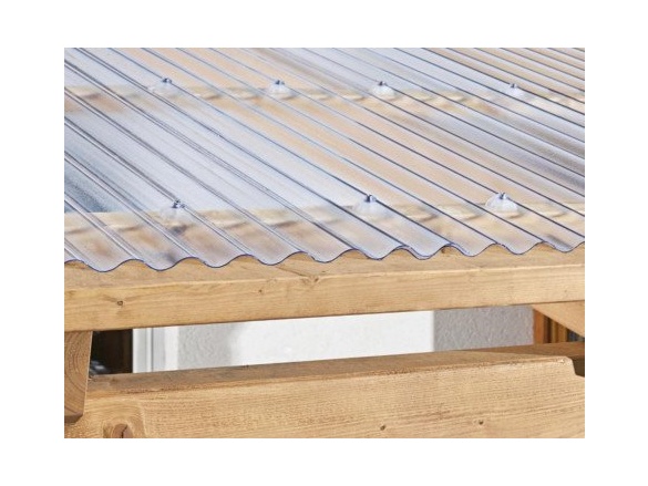 Polykarbonátová vlnitá doska WBH STRONG - číra Covernit Vlnitý polykarbonát WBH Strong čirý