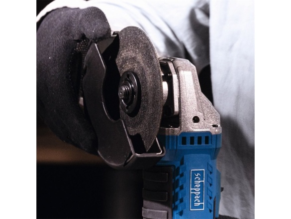 Aku 20 V IXES uhlová brúska (bez batérie a nabíjačky) Scheppach C-AG125-X