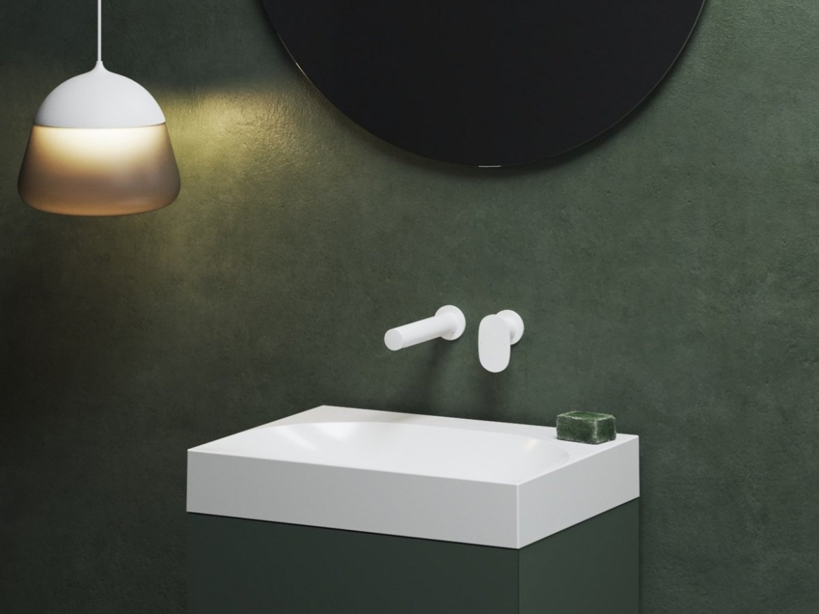 Ravak SG 019.10WHM.O1 Umyvadlová podomítková baterie s tělesem, biela matná