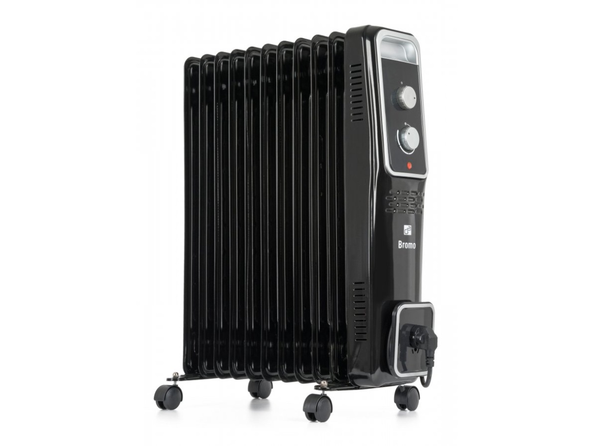 G21 Olejový radiátor  Bromo černý, 11 žeber, 2500 W