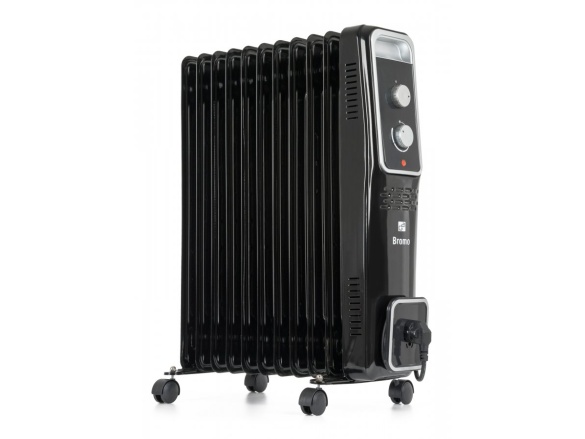 G21 Olejový radiátor  Bromo černý, 11 žeber, 2500 W