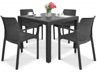 Kertek –  Keter Zahradní set  BALI/MELODY QUARTET 4+1 - grafit