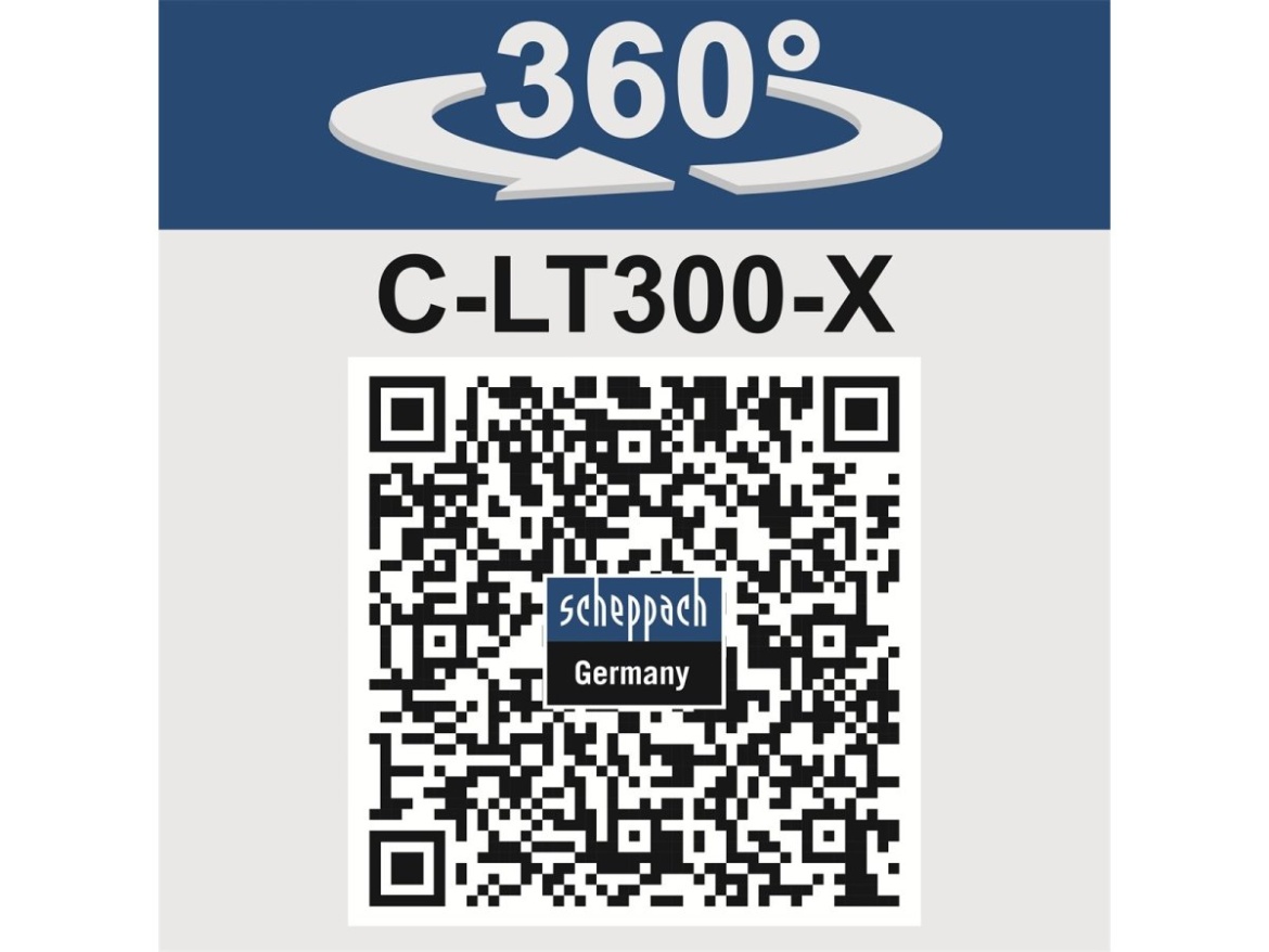 20 V-os IXES akkus szegélynyíró (akkumulátor és töltő nélkül) Scheppach C-LT300-X