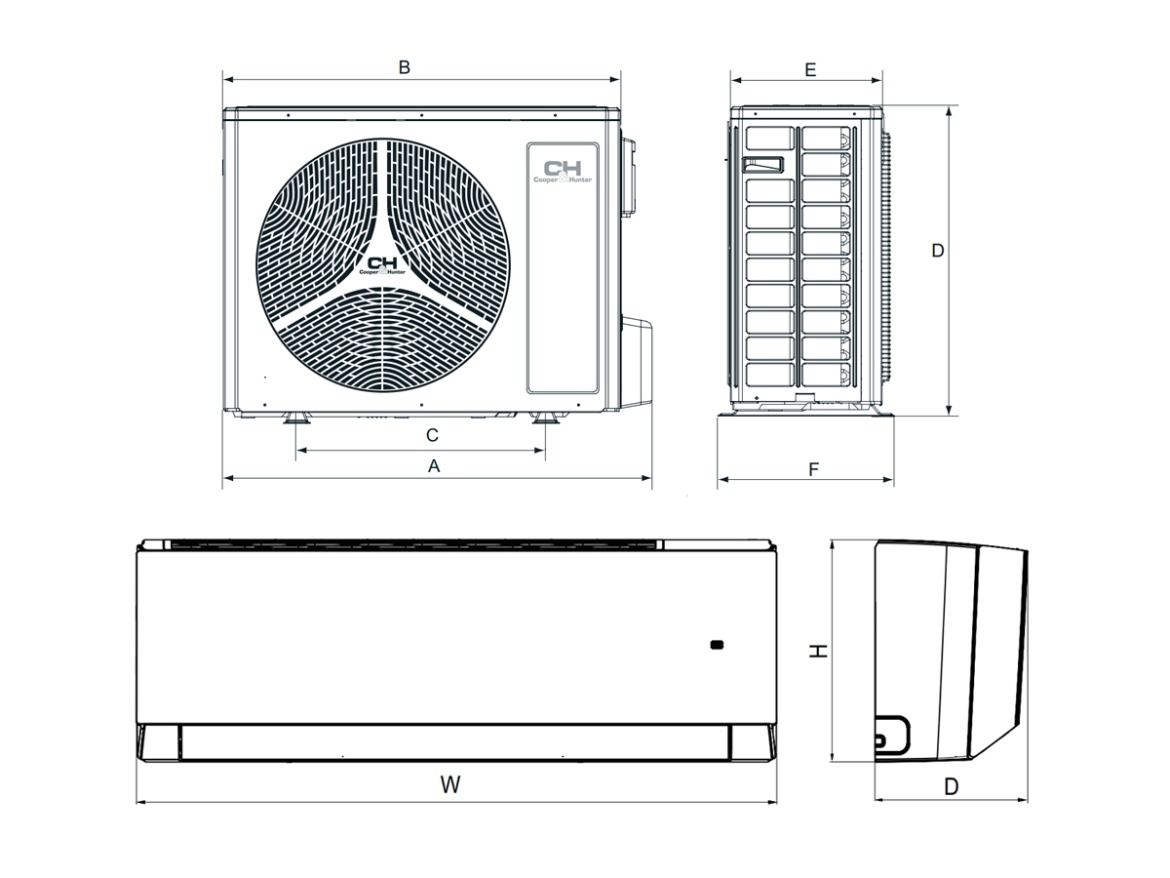 Klimatizace Cooper & Hunter Nature CH-S24FTXAN
