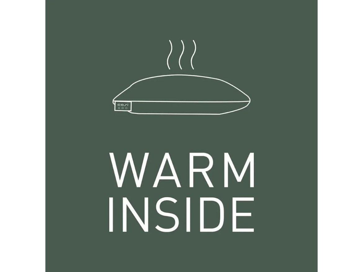 COSI Cosipillow terra hnědý 40x60 cm