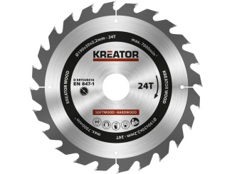 Skladování dřeva –  Kreator Pilový kotouč na dřevo 190mm