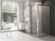 Ravak BLPS 100, satin+transparent