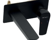 Novaservis Umyvadlová/Dřezová baterie Metalia 58, černý, podomítková,  58200,5