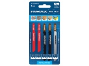 Rawlplug Sada 5 pilových listů pro přímočarou pilu