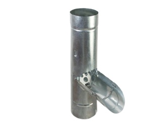 Příslušenství pro Okapový svod Gutta Fenz 2000 mm, přírodní pozink, Ø 100 mm