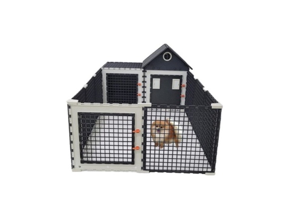 Scobax Modulární výběh s boudou Leganest 200 x 100 cm – pro domácí mazlíčky