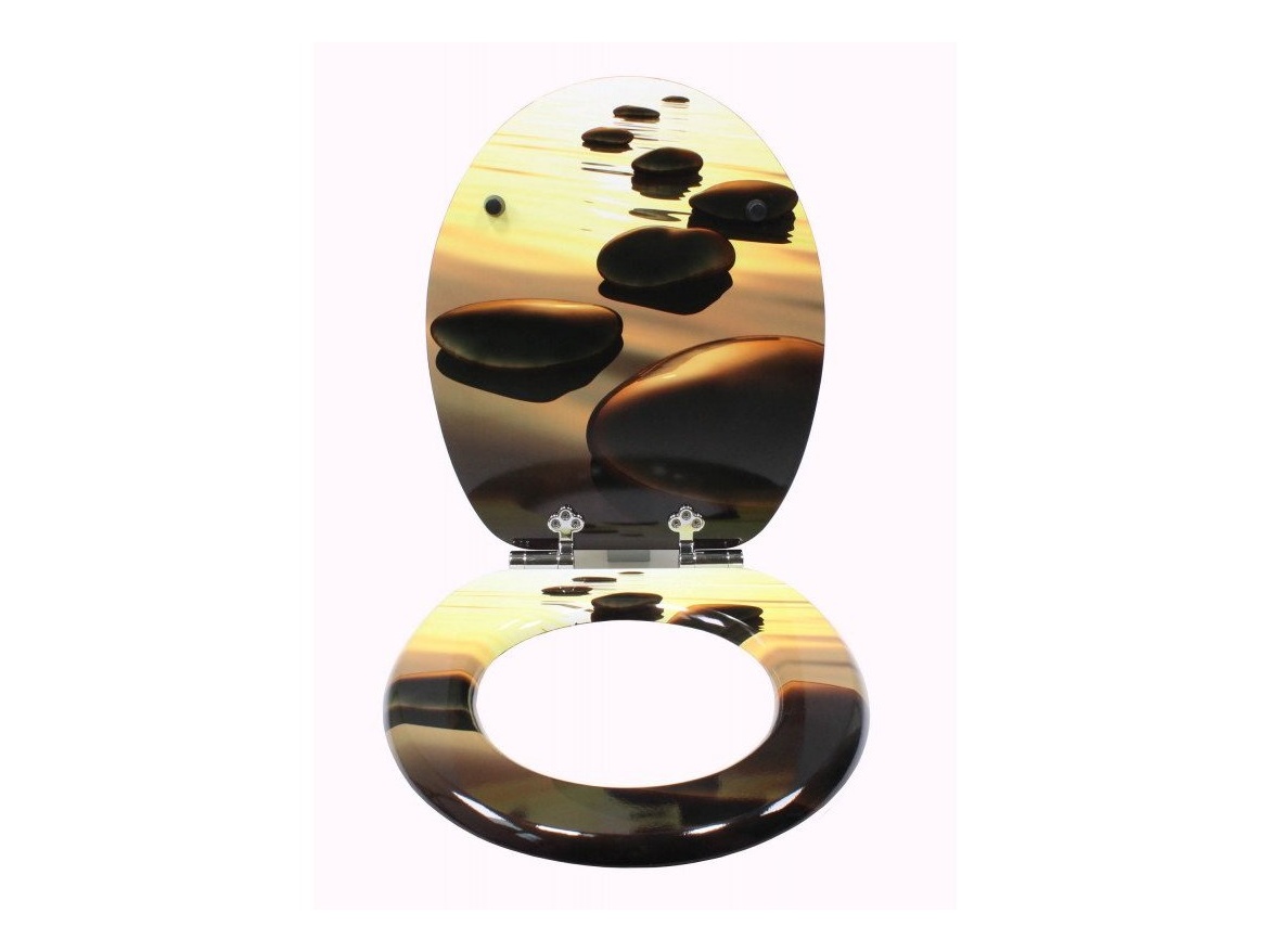 WC sedátka, záchodová prkna Schütte SEA STONE | MDF, Soft Close