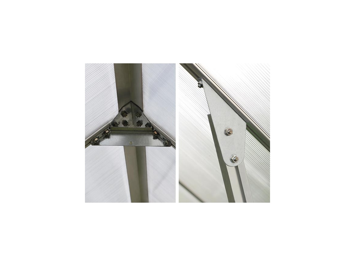 Üvegház Palram Essence silver