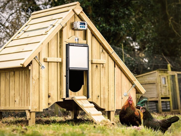 Komplet automatického otevírání a zavírání kurníku ChickenGuard Pro
