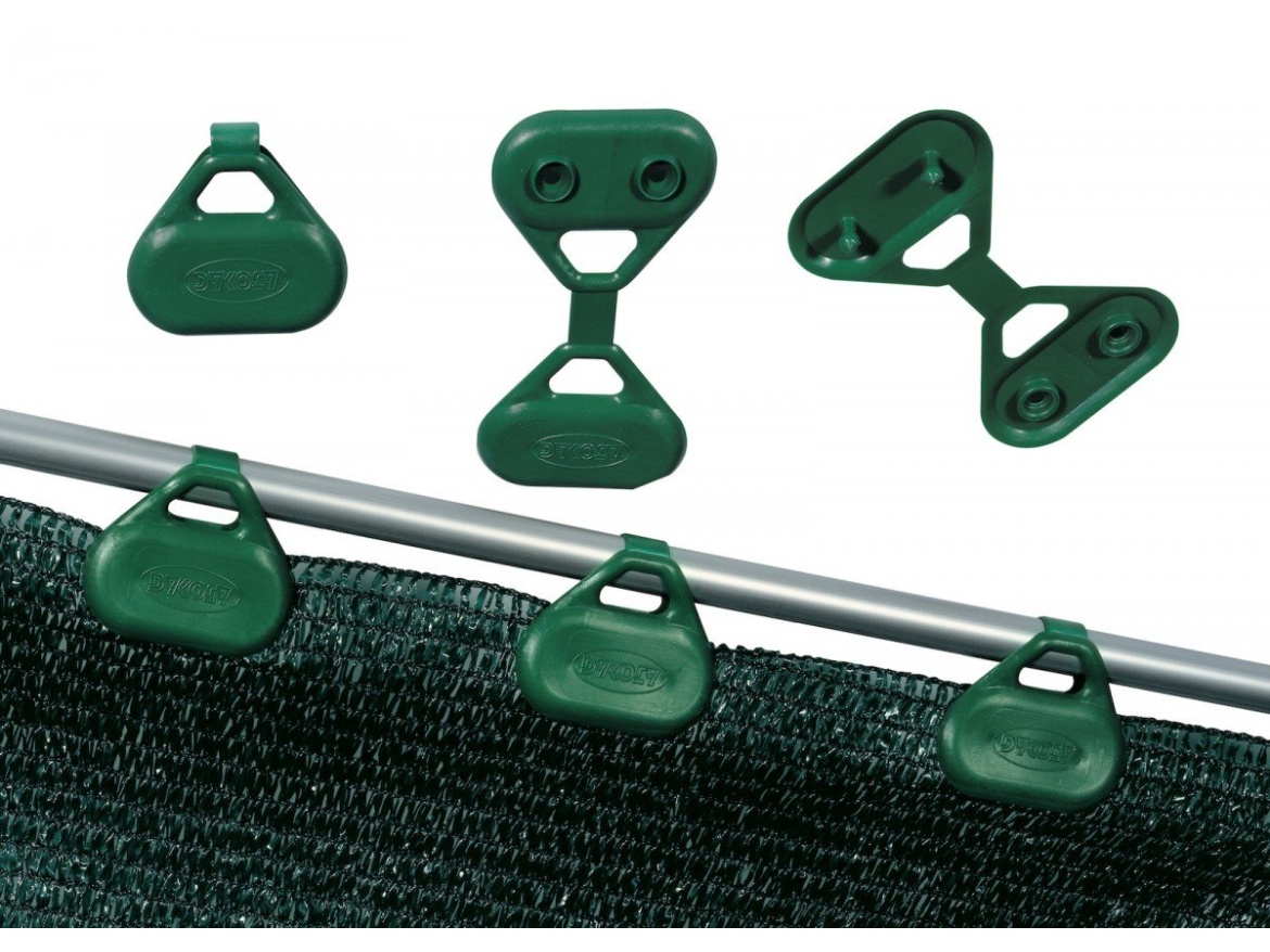 Upevňovací klip pro stínící tkaniny Gutta