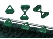 Upevňovací klip pro stínící tkaniny Gutta