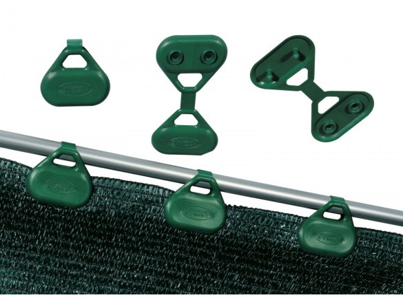 Upevňovací klip pro stínící tkaniny Gutta