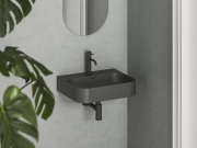 Ravak Umyvadlo Ceramic Slim Wall R 55 N, s otvorem pro baterii, s přepadem, bílá