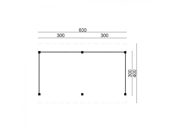 Tuindeco Maaseik DIY Flat Roof