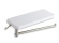 Novaservis Polička s držákem na ručník Bílá/chrom s háčkem, plast, , 65582,1