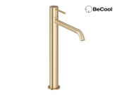 Ravak ES 015.61GLB Umývadlová batéria BeCool 340 mm bez odtokovej armatúry, Gold Brushed
