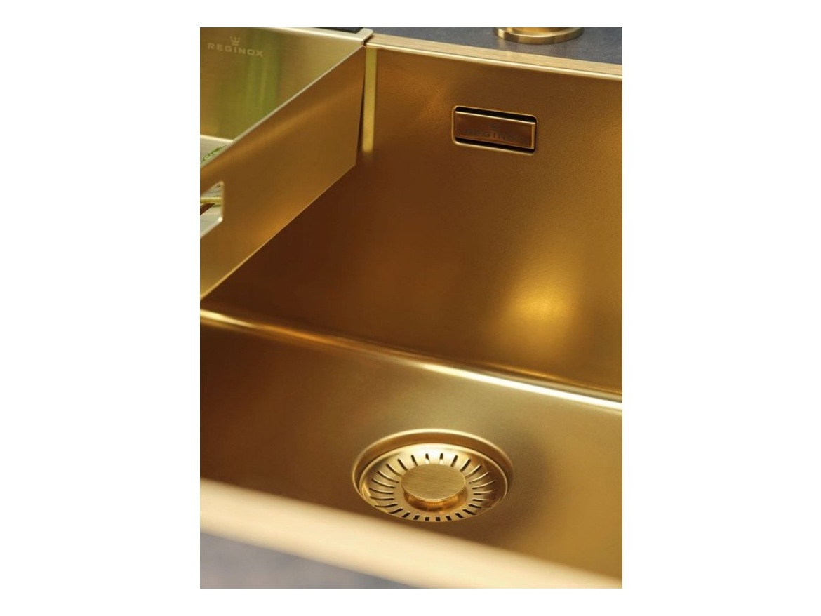 Kuchyňské dřezy Reginox SET Miami 500 Gold + baterie Cano + příslušenství