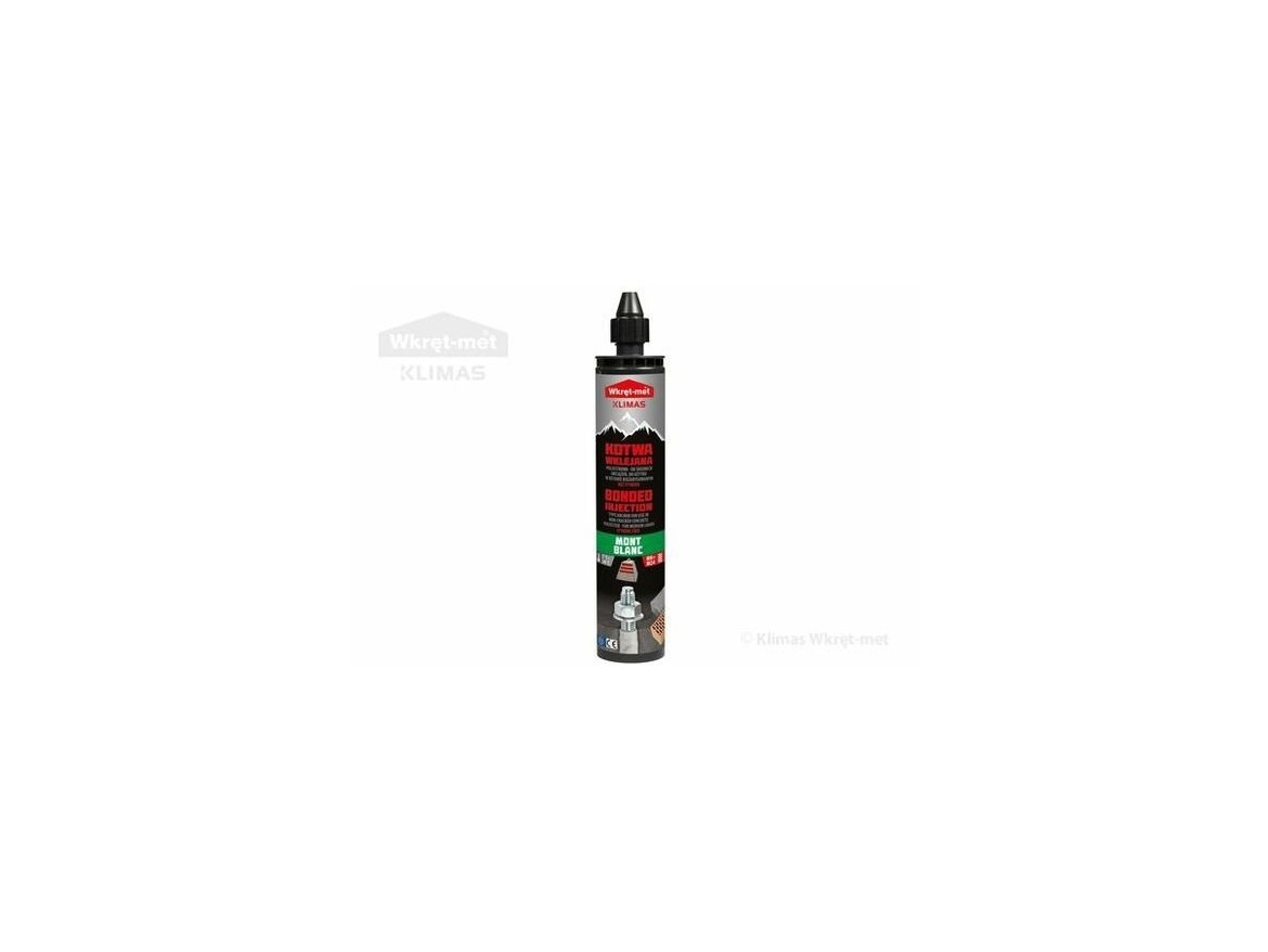 Vegyi poliészter dübel 300ml Klimas Wkręt-met KOTVA CHEMICKÁ POLYESTEROVÁ