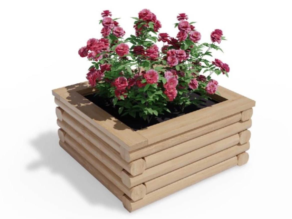 Vyvýšený záhon Česká Manufaktura Variogrow čtverec