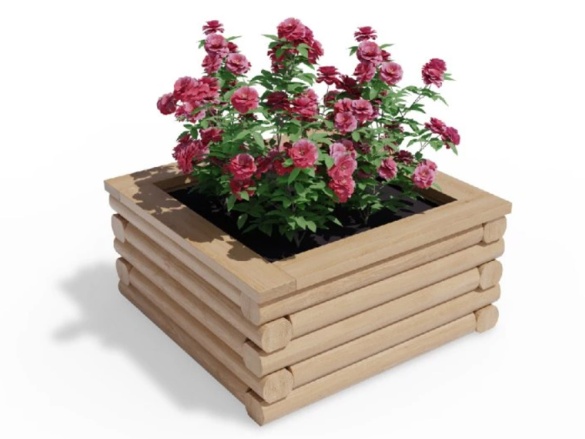 Vyvýšený záhon Česká Manufaktura Variogrow čtverec