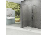 Ravak Walk-In Wall Set 140, černá+transparent