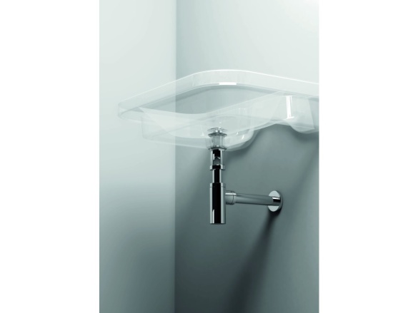 Ravak Umývadlový sifón, čierna