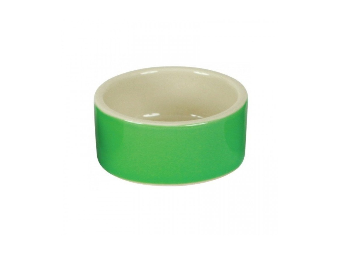 Scobax Miska na krmivo keramická, kulatá, 150 ml barevný mix